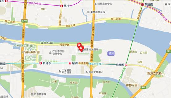 酒店地圖